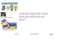 Tablet Screenshot of kidactivities.com